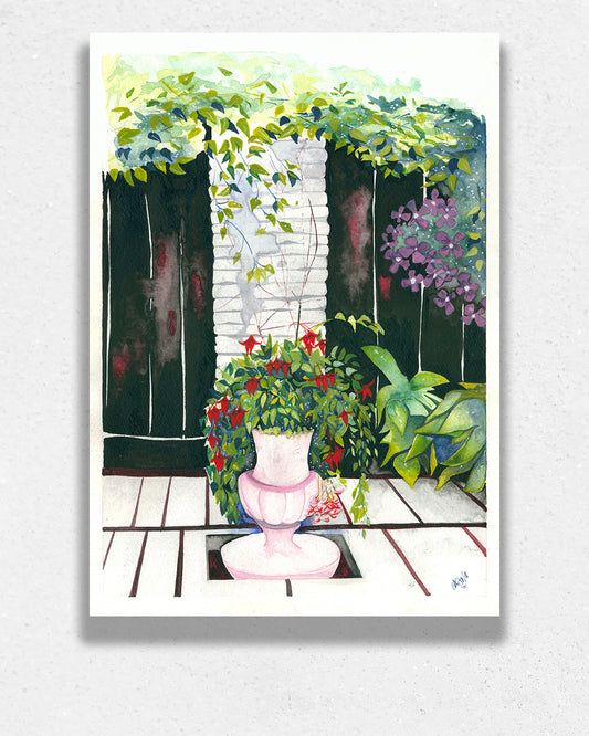 Garden Flowers (Canvas & Fine Art Prints)