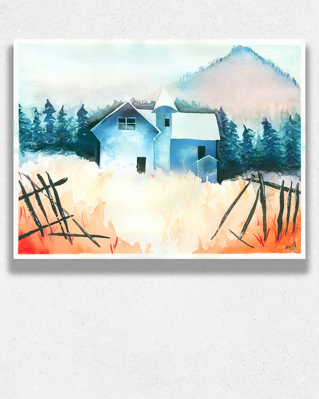 House In The Wilderness by Andrew