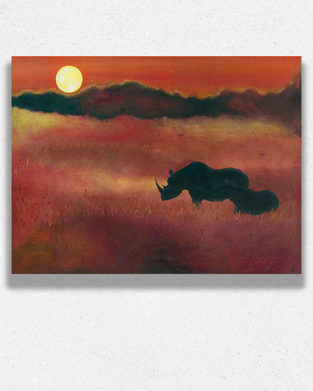 Sunset in Africa by Andrew Carson